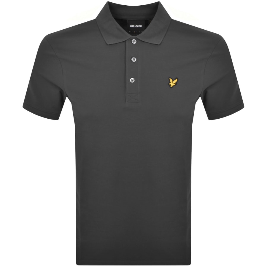 Lyle And Scott Plain Polo T Shirt Grey Mainline Menswear Ireland